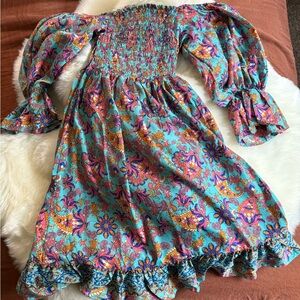 Isle of Wild - Silk Ruby Dress Topaz